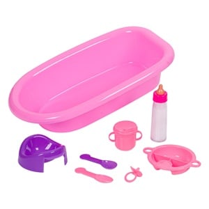 Cada pentru Papusi Bebelus Roz cu Accesorii - Jumbo - Roz (2) [ps:18bb4319-d169-48cd-9950-c32899102466]