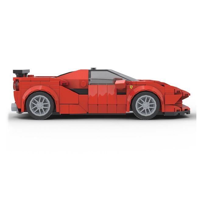 Cuburi de Construcție Super Car Roșie Jumbo - 272 Piese - Roșu (2) [ps:9eaf993d-be35-473a-aa18-b8a71f77c56c]