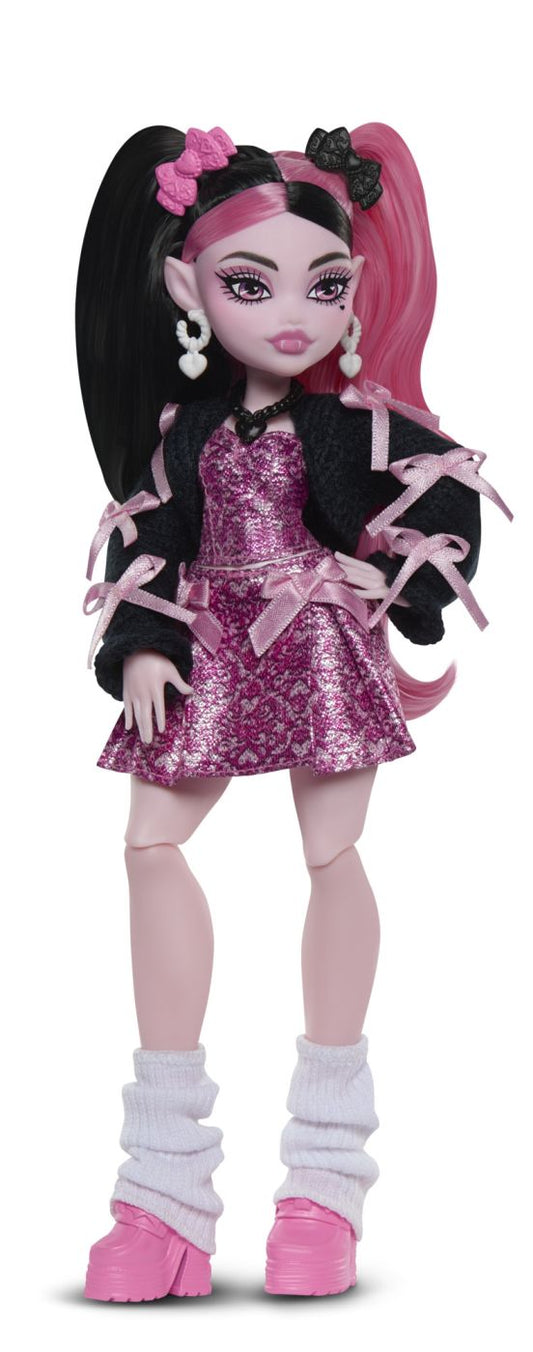 MONSTER HIGH PAPUSA DRACULAURA CU ACCESORII Mattel - Imagine 2