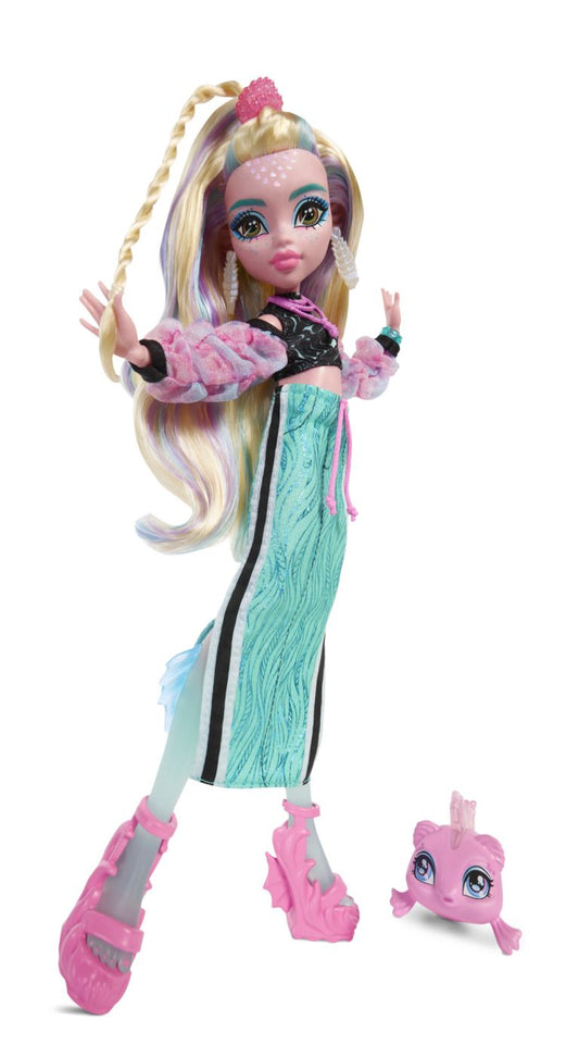 MONSTER HIGH PAPUSA LAGOONA BLUE CU ACCESORII Mattel - Imagine 2