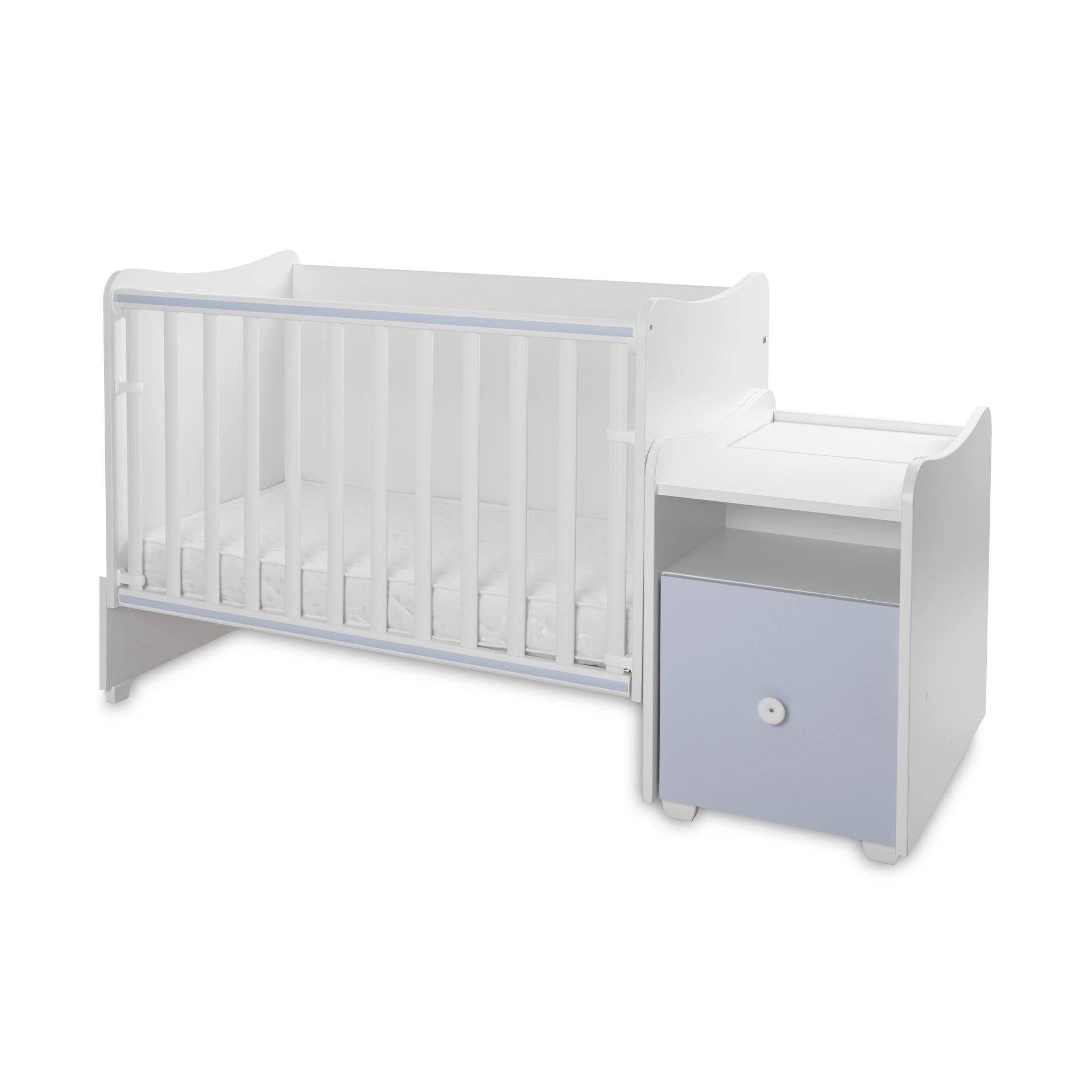 Mobilier Trend Plus Lorelli, White Milky Green - alb albastru baby (2) [ps:0184548d-3fc1-4f15-aae0-097c86e7efe8]