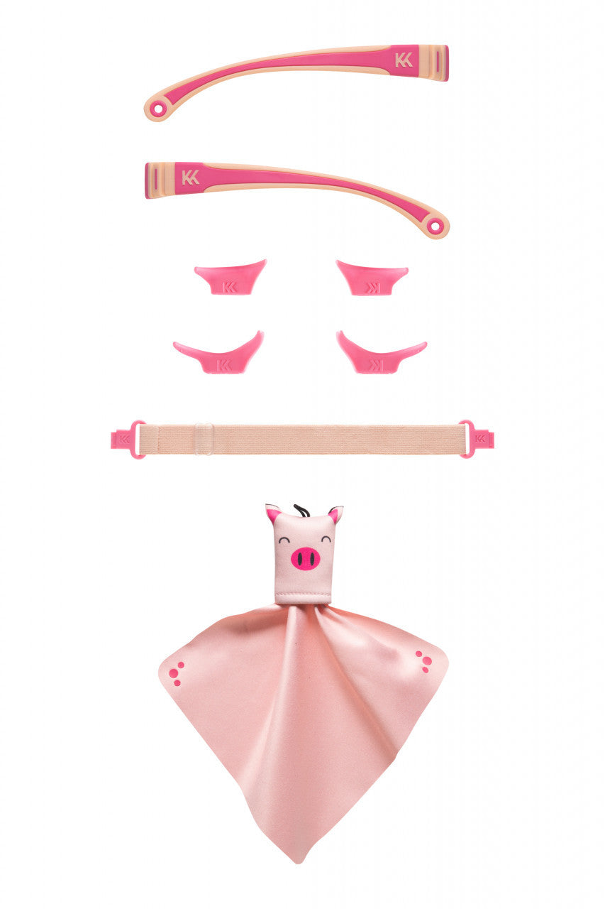 Kit accesorii pentru ochelari de soare MOKKI - Roz