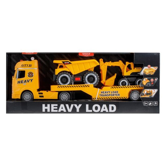 Tir cu 2 Utilaje Lumina si Sunet Jumbo - Jucărie Construcții - Default Title (2) [ps:fc062a4e-d9a7-4977-b1b7-cb2b1dbef983]