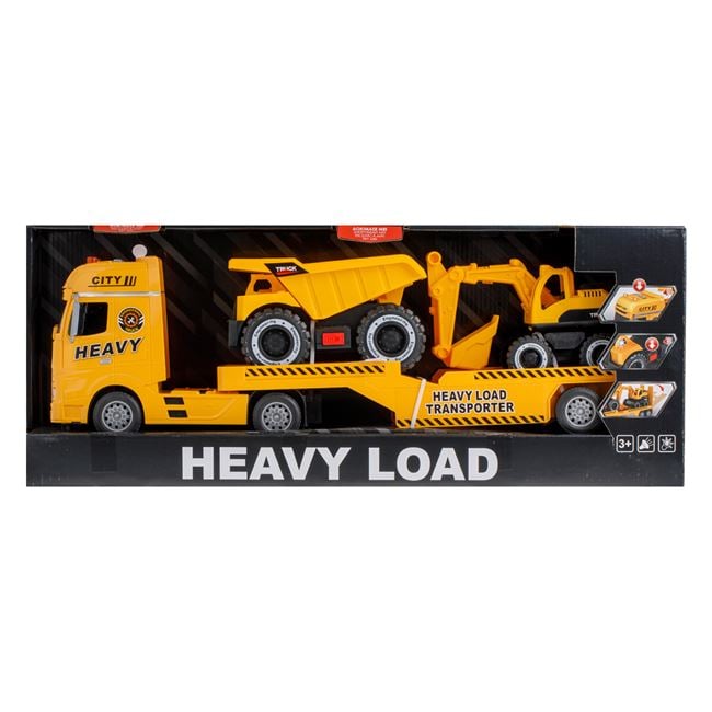 Tir cu 2 Utilaje Lumina si Sunet Jumbo - Jucărie Construcții - Default Title (2) [ps:fc062a4e-d9a7-4977-b1b7-cb2b1dbef983]