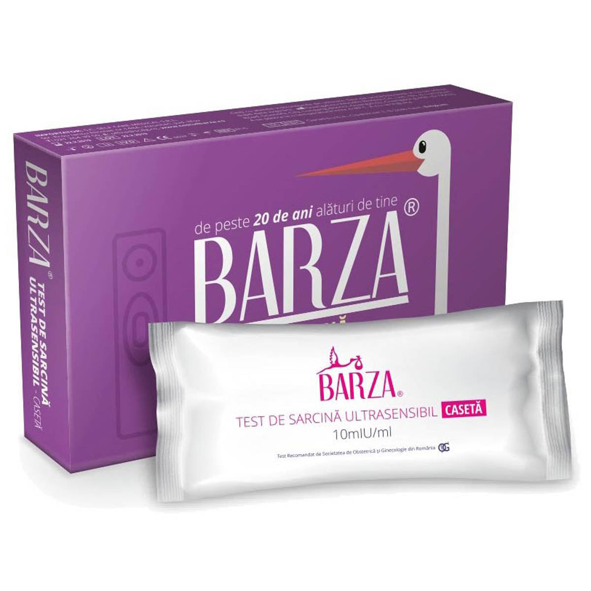 BARZA Card Ultra Sensitive, test de sarcina - Imagine 2