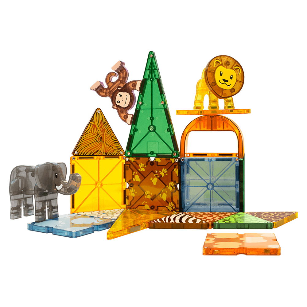 MAGNA-TILES Safari Animals - Set Magnetic de Construcție - Default Title (2) [ps:4c7b9b53-b6c2-4f43-bd08-51d070907a60]