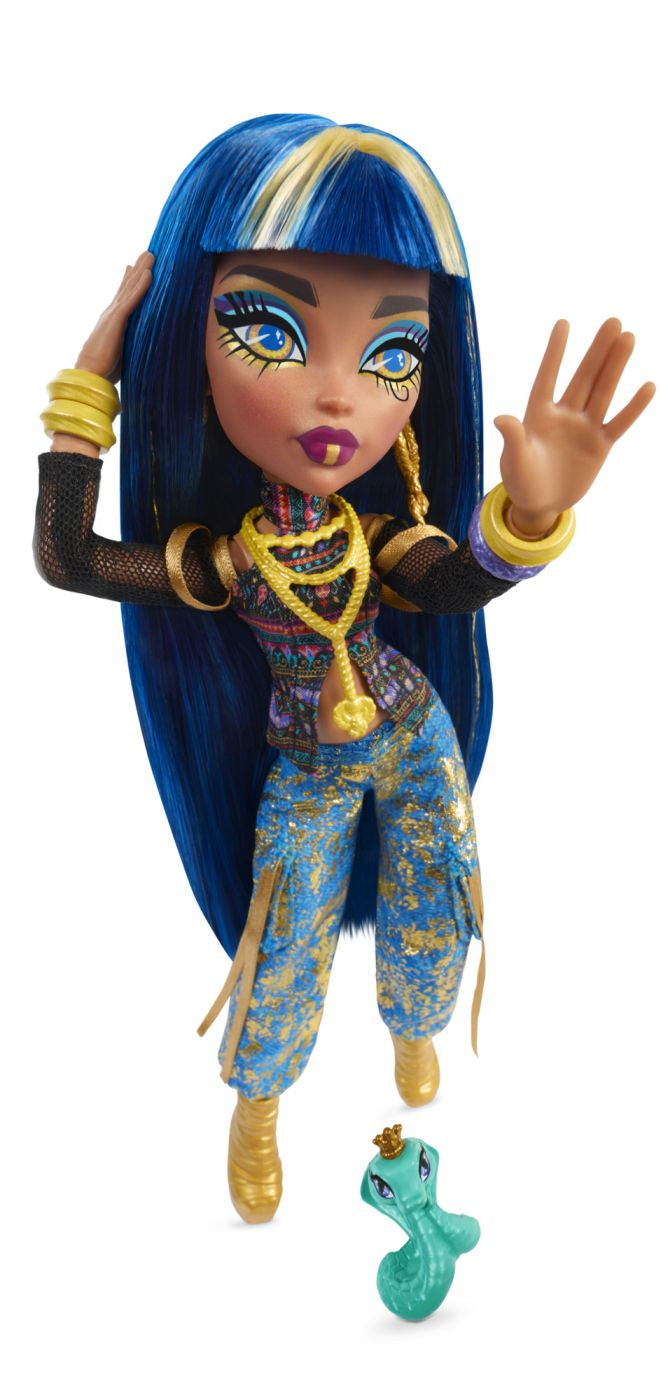 MONSTER HIGH PAPUSA CLEO DENILE CU ACCESORII Mattel - Imagine 2