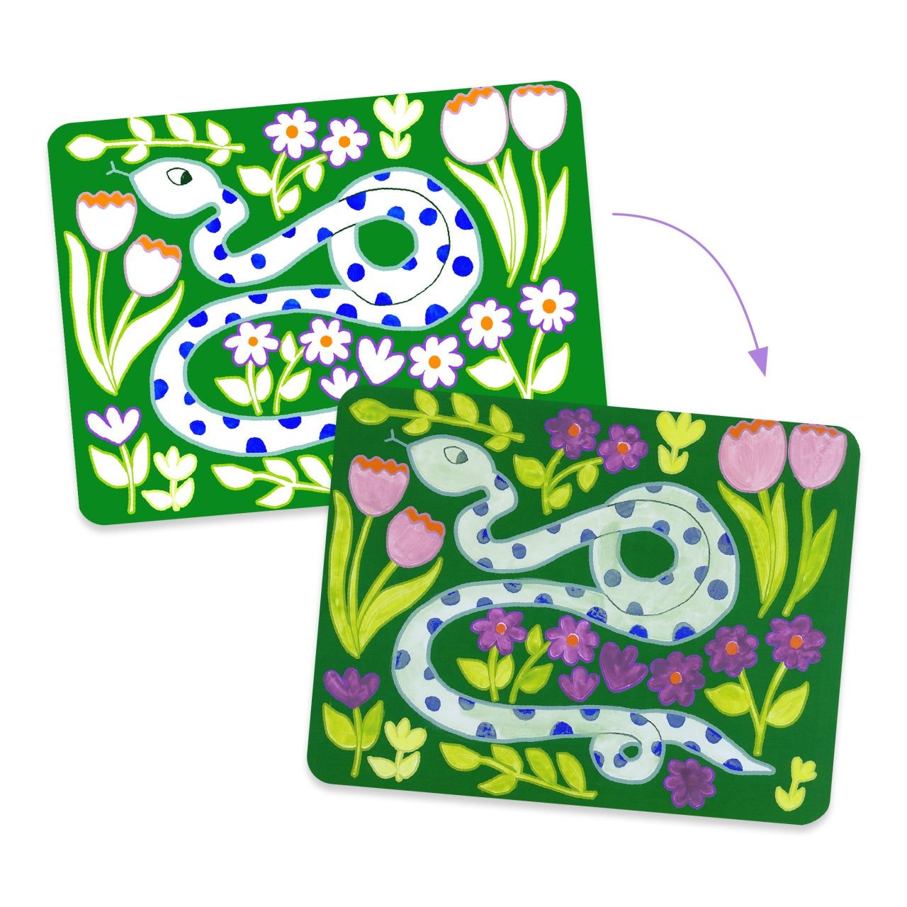 Joc creativ de pictura Animale salbatice, Djeco - Imagine 2 [ps:f1822efb-f5f0-4b97-a8a9-d46116a07c4f]