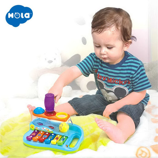 XILOFON CU MINGIUTE SI CIOCANEL Jucarii Bebe - Imagine 5 [ps:5e62781f-65a7-4454-9939-40cef125b14b]