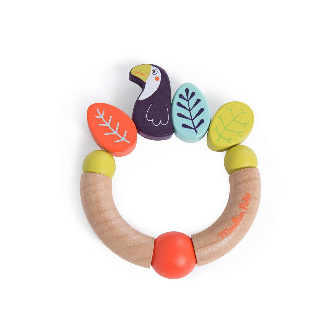 Zornaitoare lemn Toucan, Moulin Roty - Imagine 2 [ps:e853ee11-f7a1-43f2-862b-b1bf1ee722c1]