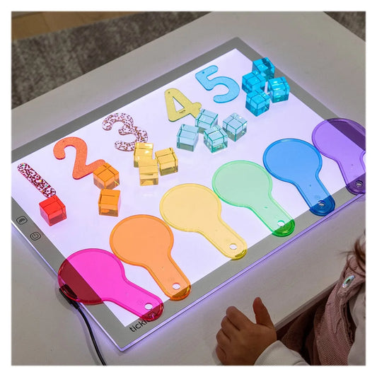 Panou Luminos A3 cu 8 Culori Tickit - Decor Camera Copii - Default Title (2) [ps:f0fda194-3d4e-4454-a03e-b4c65b47c647]