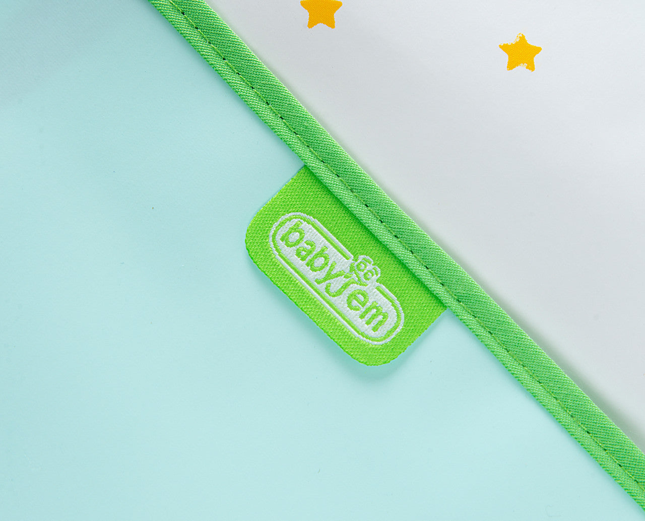 Baveta cu maneci si buzunar BabyJem Polly Bib (Culoare: - Verde