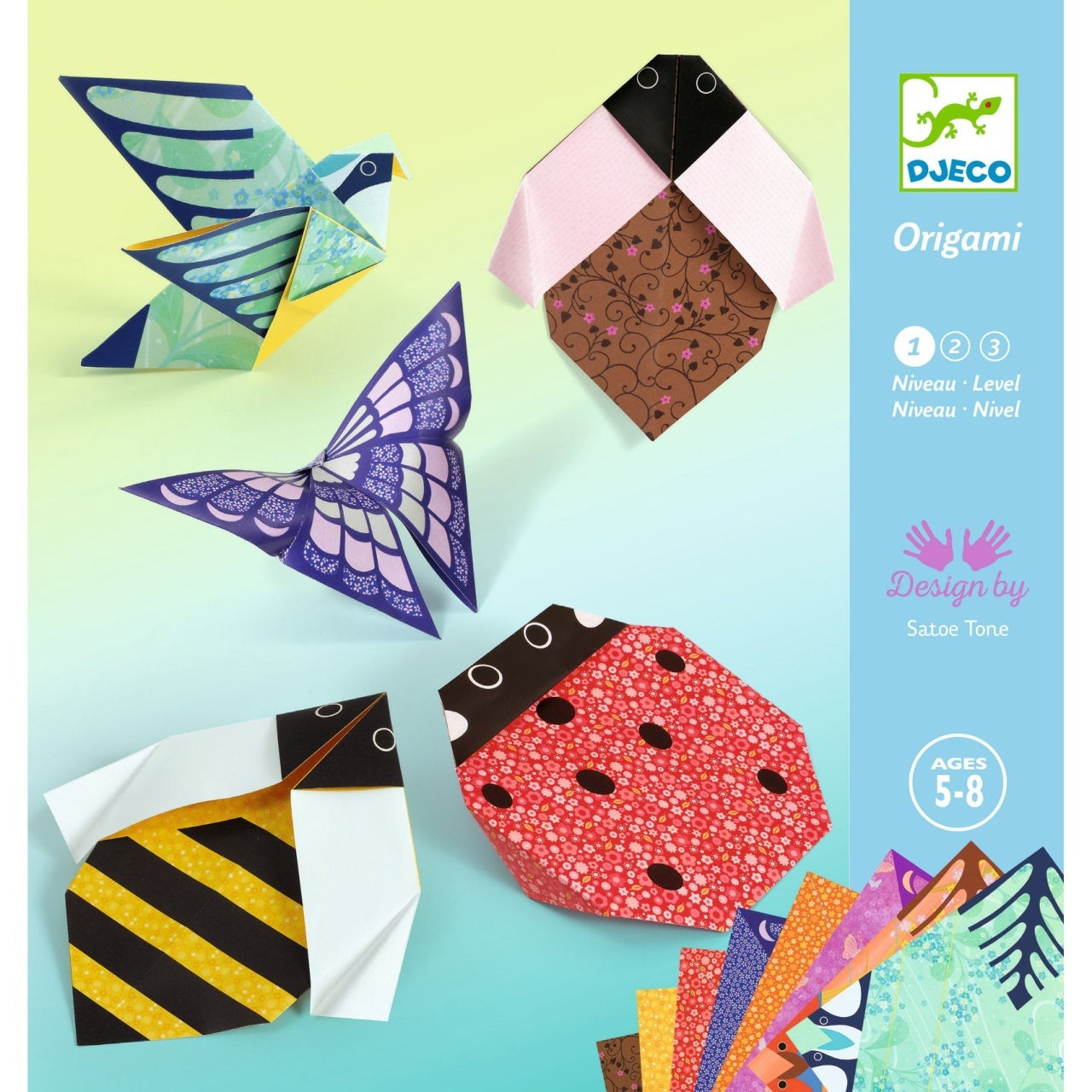 Origami Micii Locuitori ai Grădinii Djeco - Joc Creativ - Default Title (2) [ps:c2cd0c43-ad05-46b1-b4ac-2f3a104aa396]