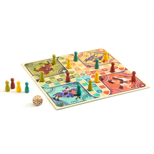 Joc clasic Ludo, Djeco - Imagine 2 [ps:0de020ae-8d45-4d29-b667-ca30b7cce654]