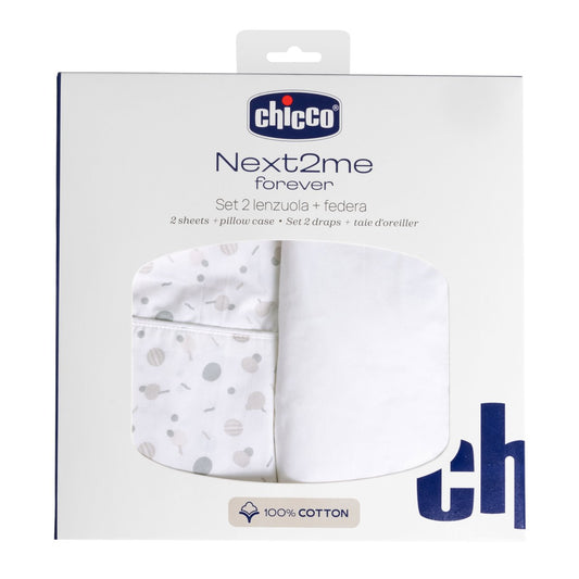 Set lenjerie din bumbac pentru patut Chicco Next2Me - Default Title (2) [ps:43d7ff39-299d-4cae-b30f-d92c48cbe6db]