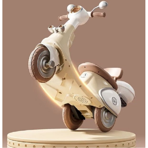 Motocicletă Electrică 3 Roți Flippy, Roșu, cu Telecomandă - Bej (2) [ps:c15f28e0-6802-45c1-8f5c-b9a00a84693d]