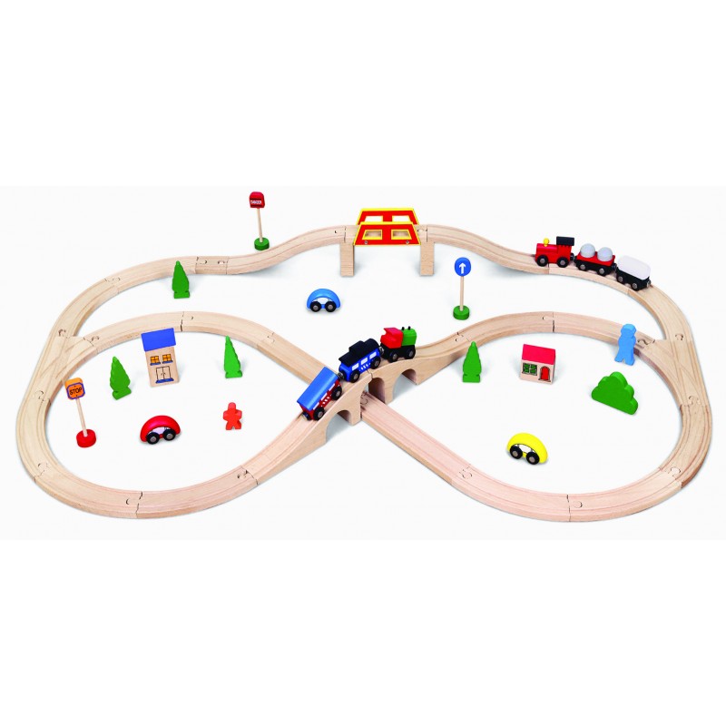 Set de trenulete din 49 de piese [ps:e2966419-2fad-4366-8bdd-023b5aa46610]