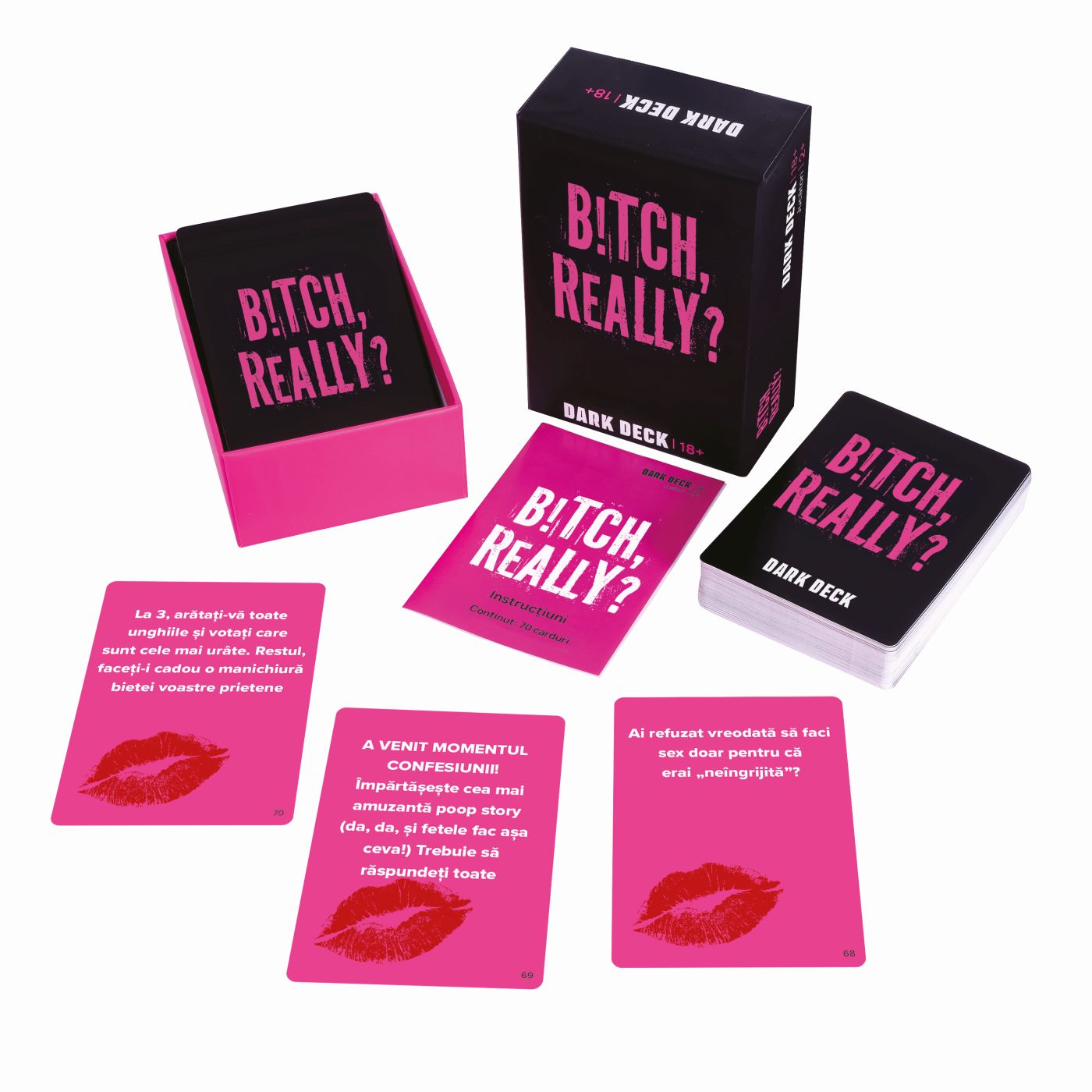 JOC DE CARTI DARK DECK B!TCH REALLY AS - Imagine 2