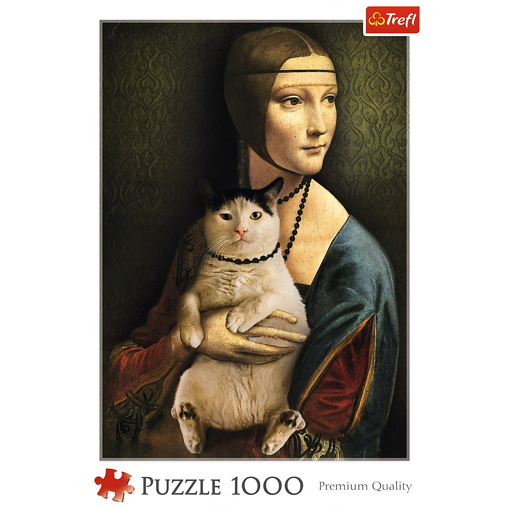 PUZZLE 1000 DOAMNA CU PISICA Trefl - Default Title (2) [ps:bd563f1a-6f51-49ab-ad7d-406e99f2a993]