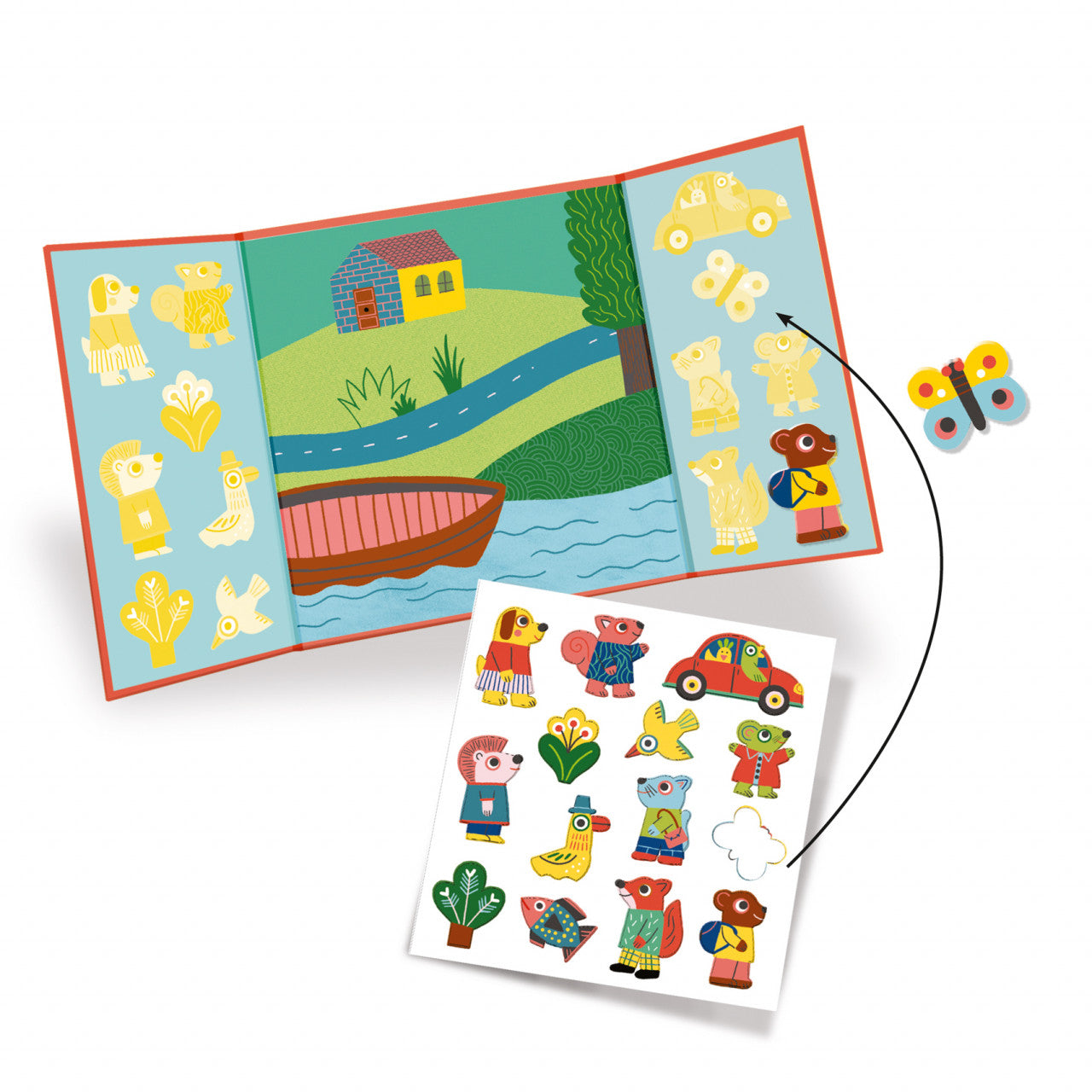 Planse cu abtibilduri repozitionabile Invatam ce facem - Imagine 2 [ps:7926b8cc-1462-48da-b38a-6b566efaff43]