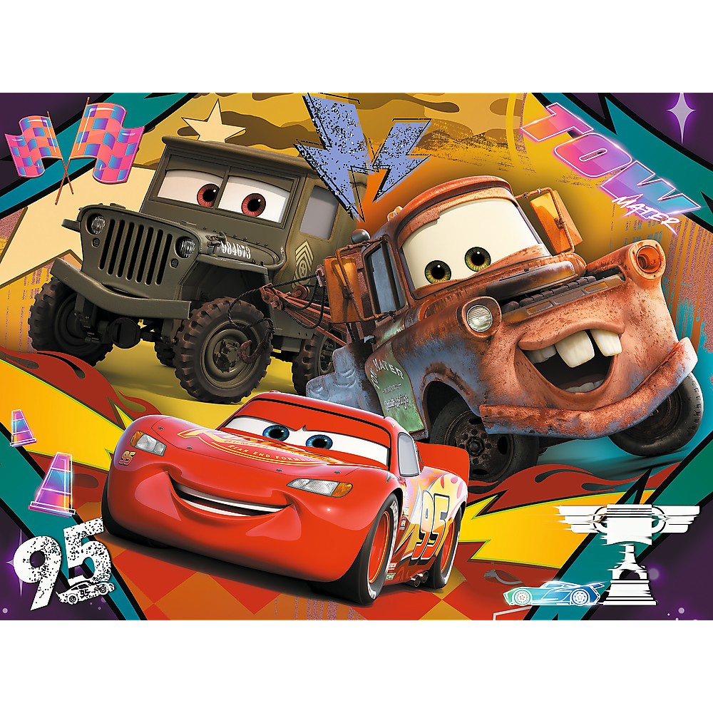 PUZZLE TREFL 30 DISNEY CARS 3 MASINILE DE VITEZA - Imagine 2