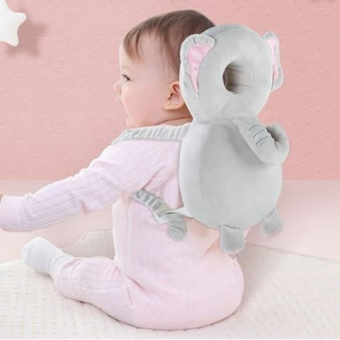 Perna Protectie Cap Bebelusi Flippy, Elefant Plus, Gri - Elefant (2) [ps:fe7b380b-f008-4f43-8545-fc96bbf28716]