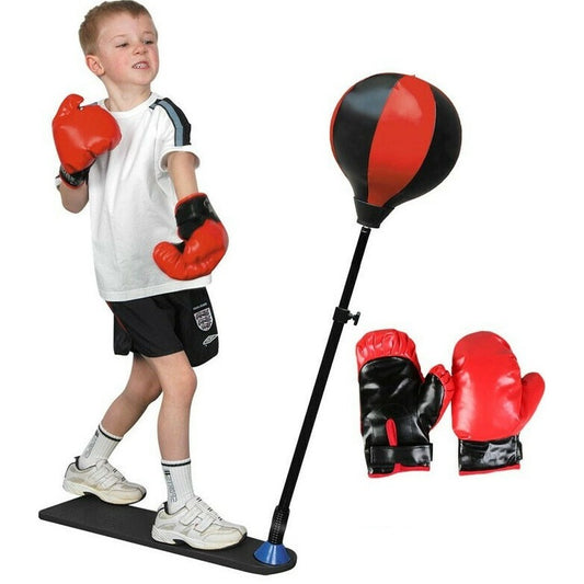 Sfera de Box Flippy pentru Copii, Inaltime Reglabila, Rosu - Default Title (2) [ps:1bef7b13-0219-4a18-aac7-4648804bd550]