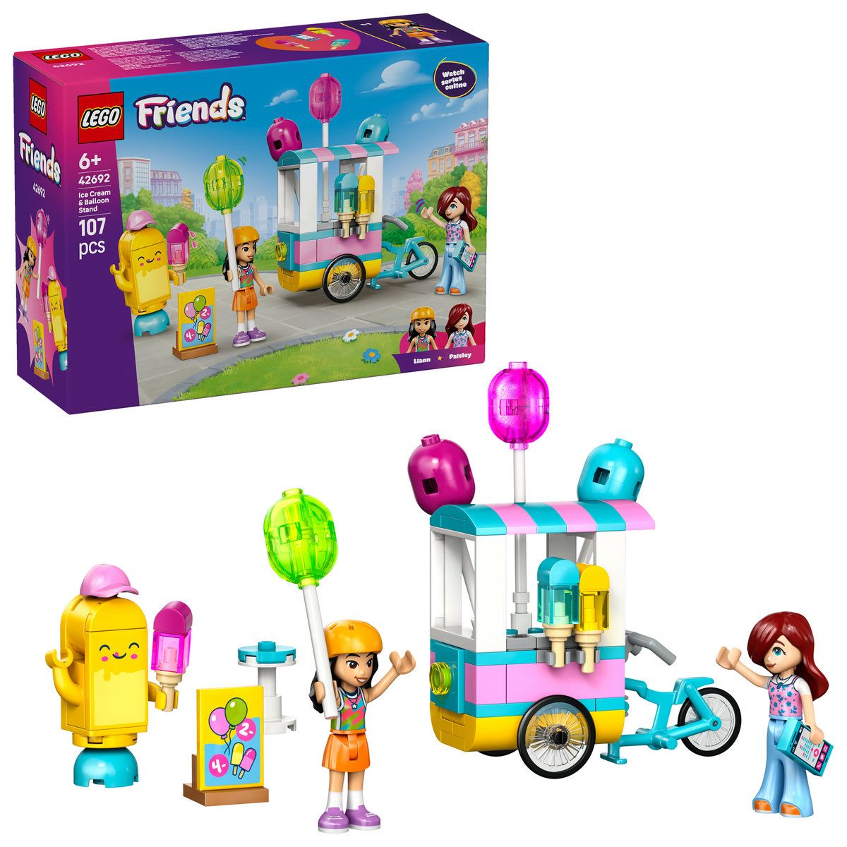 LEGO FRIENDS STAND CU INGHETATA SI BALOANE 42692 - Imagine 8 [ps:e66c38a4-96e0-4329-8f02-e27adfb6aea0]