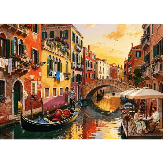 PUZZLE TREFL 500 VENETIA LA APUS DE SOARE - Imagine 2 [ps:69184d8a-3cb7-4b64-994f-1eb2f42ff660]