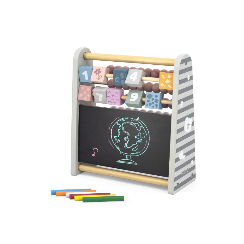 Abac 3 in 1, jucarie multifunctionala, PolarB Viga [ps:5d6a7d86-b1fa-4de1-849d-82f0a55c4b7b]