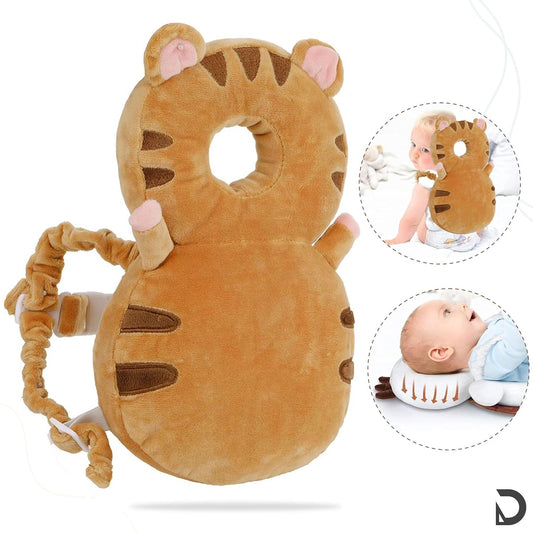 Perna Protectie Cap Bebelusi Flippy, Elefant Plus, Gri - Tigru (2) [ps:8b612161-64ff-4938-bf94-d9142157a8b1]