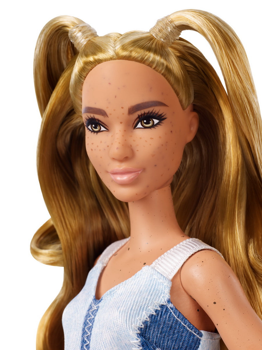 PAPUSA BARBIE FASHIONISTA BLONDA CU CODITE [ps:1fc020ab-220e-42d2-b171-6901b9a32200]
