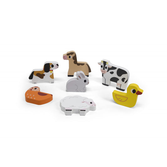 Puzzle senzorial incastrat - Ferma, Viga [ps:62c1f66b-4512-4fea-b2ca-de9085f8a4de]