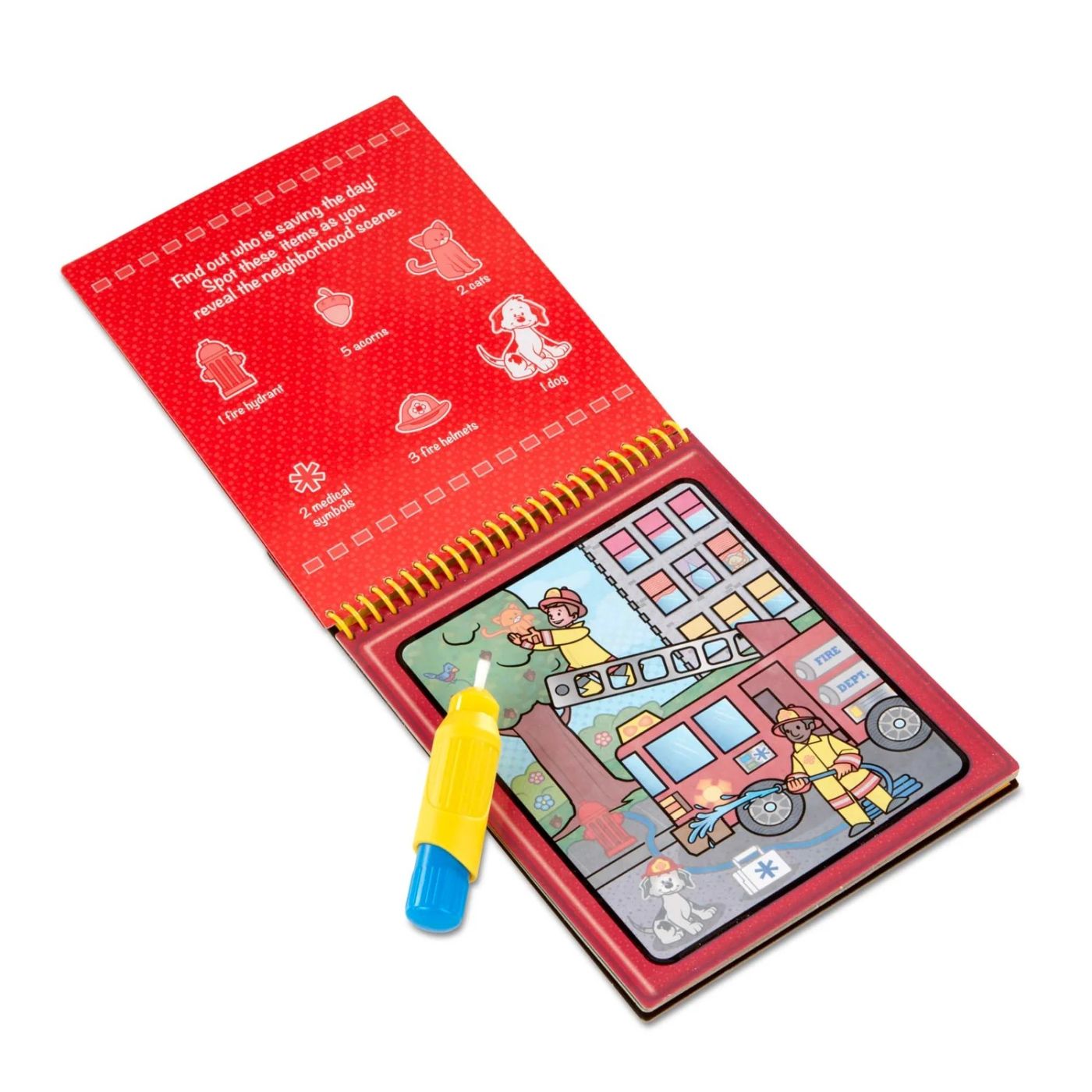 MELISSA AND DOUG WATER WOW CARTE DE COLORAT VEHICULE - Imagine 2