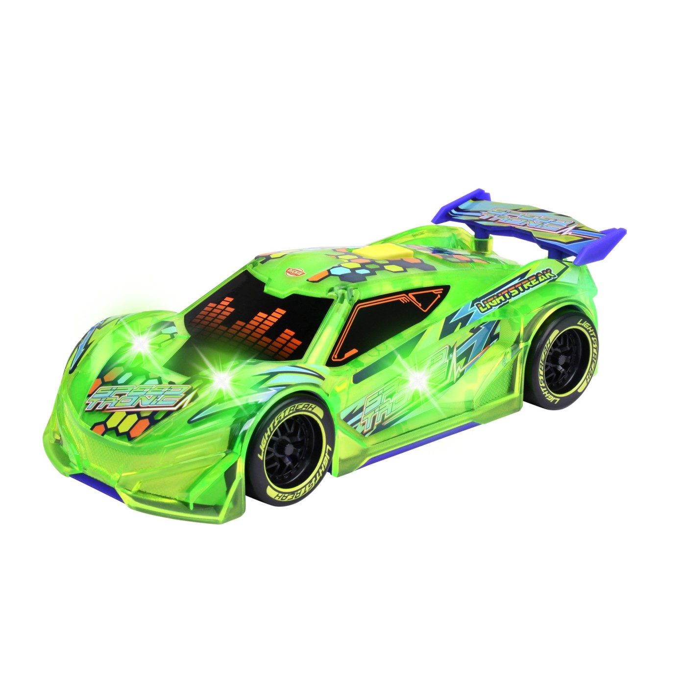 DICKIE TOYS SPEED TRONIC  MASINA CU LUMINI SI SUNETE - Imagine 2