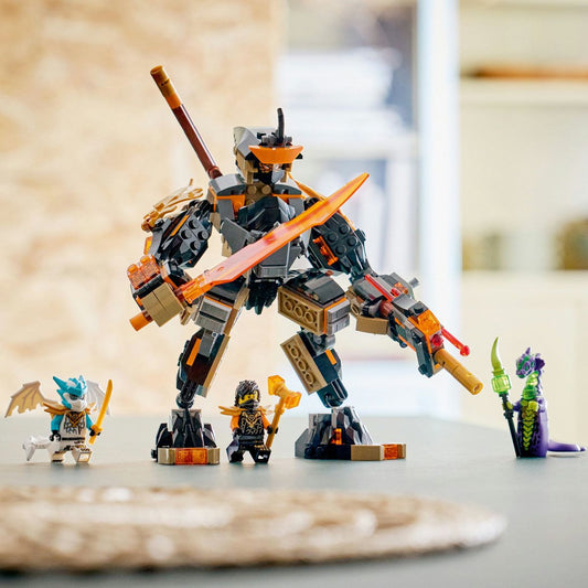 LEGO NINJAGO ROBOTUL DE MISIUNE AL LUI COLE SI DRAGONUL - Imagine 2 [ps:8779cf66-c549-4f2f-802a-71e076a4e063]