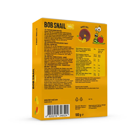 BOB SNAIL Fruit Rolls, Rulou din fructe, gustare din - Imagine 2 [ps:6a1fa72a-2e55-4e6e-b343-2fc62bc2852b]