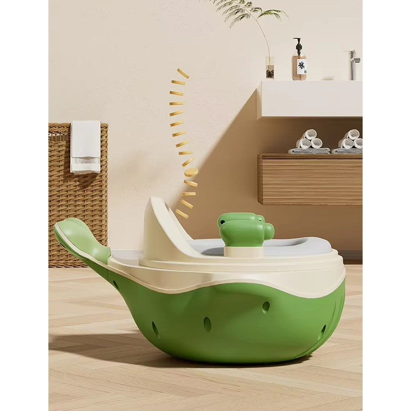 Oliță 2în1 Flippy Balena cu Reductor WC, Verde - Verde (2) [ps:8b0be2fd-9123-43f4-adaa-fed2190c553c]