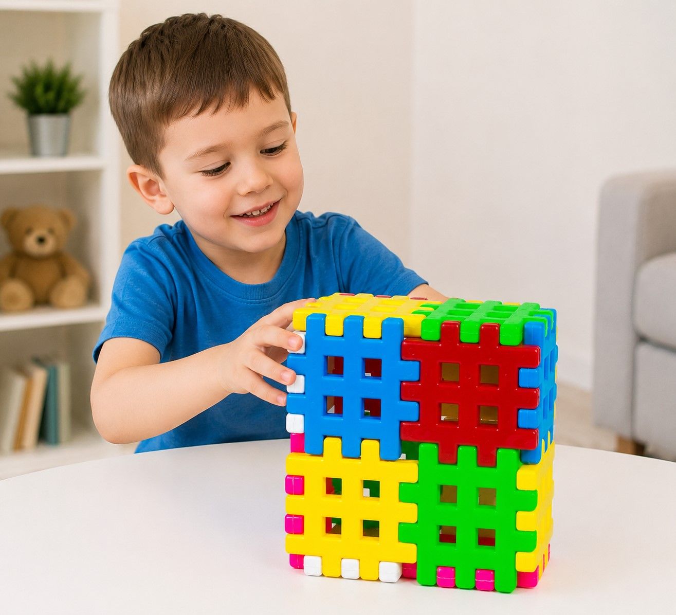 Set Constructor Puzzle 3 Viva Toys - Jucărie de Construire - Default Title (2) [ps:a9a5960c-7b9b-4e30-90dd-7ecb6d690711]