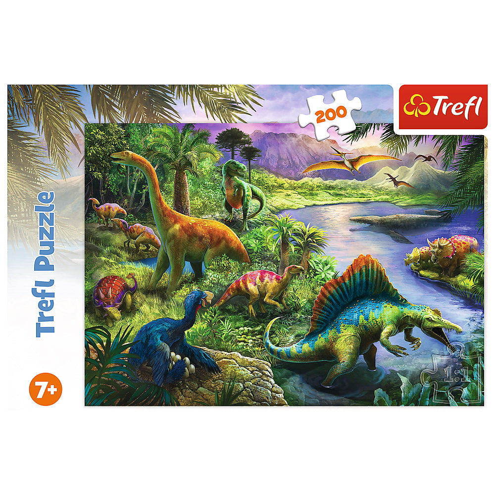 PUZZLE TREFL 200 LUMEA DINOZAURILOR - Imagine 3 [ps:9391b85b-43d1-4233-8e91-db66bdefbce2]