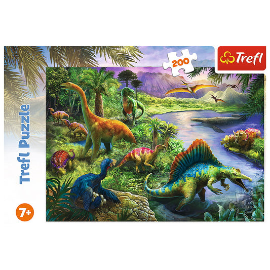 PUZZLE TREFL 200 LUMEA DINOZAURILOR - Imagine 3 [ps:9391b85b-43d1-4233-8e91-db66bdefbce2]