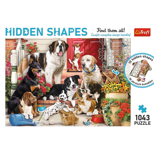 PUZZLE TREFL 1000 FORME ASCUNSE CATELUSII DRAGUTI - Imagine 3 [ps:a0c32afa-9d56-464f-b659-1513c249d05a]