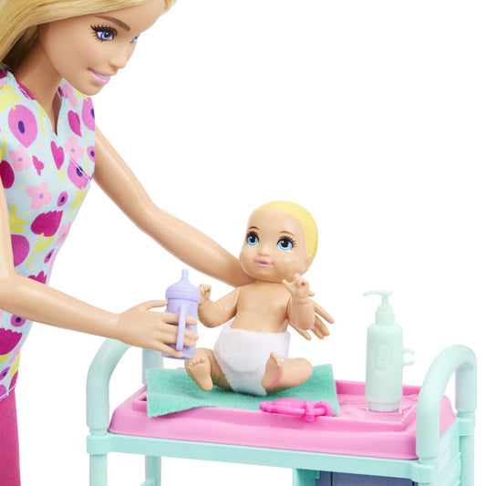 BARBIE YOU CAN BE ANYTHING PAPUSA DOCTOR PEDIATRU CU - Imagine 7 [ps:da87032d-46c6-4e0b-b2b5-0bb45797ca58]