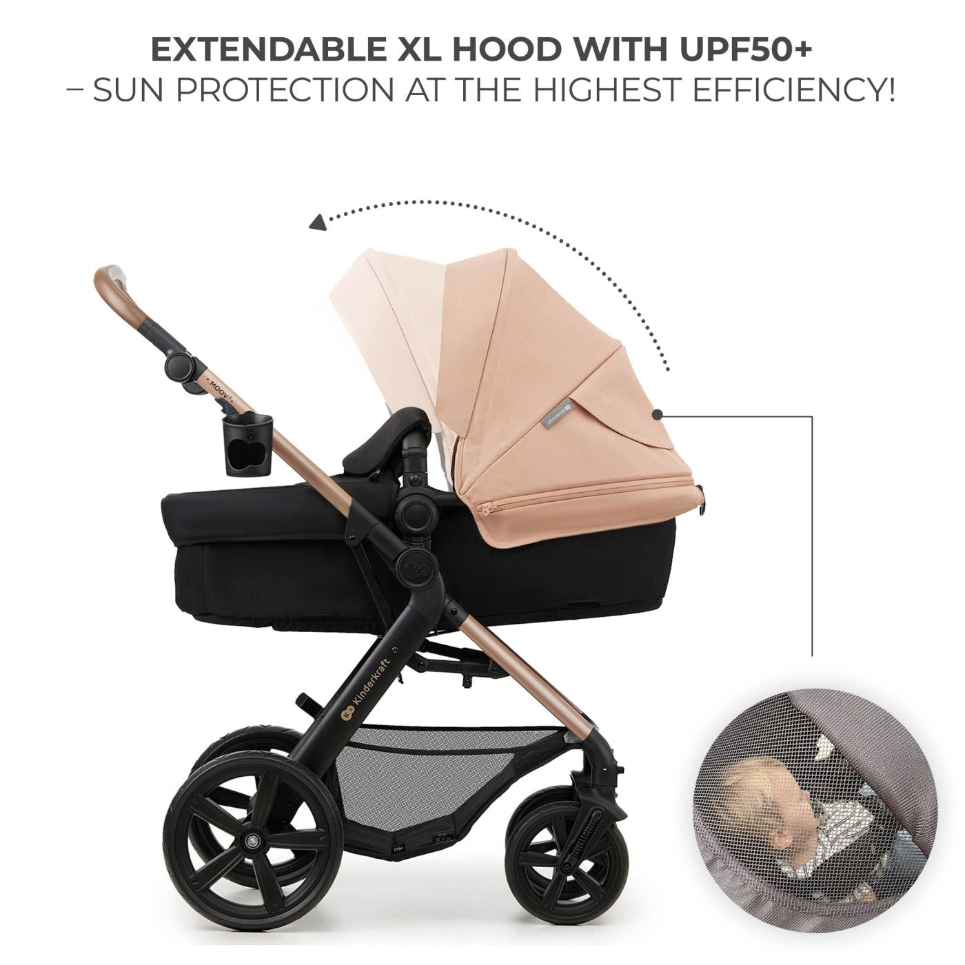 CARUCIOR MULTIFUNCTIONAL KINDERKRAFT MOOV 2 EVA 4IN1 - Bej [ps:1306603b-7eef-40a6-bbbe-552ba63fafde]