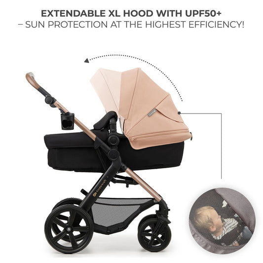 CARUCIOR MULTIFUNCTIONAL KINDERKRAFT MOOV 2 EVA 4IN1 - Bej [ps:1306603b-7eef-40a6-bbbe-552ba63fafde]