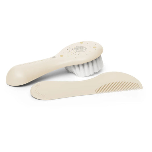 Set Perie și Pieptene Bebe Bej Dreams - Suavinex - Bej (2) [ps:f53e8373-25ef-49a5-a56f-a5d4eba31205]