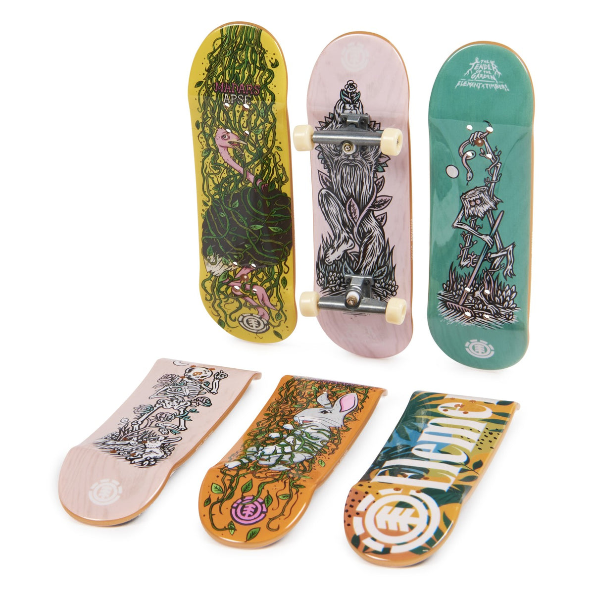 TECH DECK PACHET 6 PIESE CU ACCESORII FINGERBOARD HEART - Element (2) [ps:1677a8a7-82b7-415b-aea5-046d4a6b091b]
