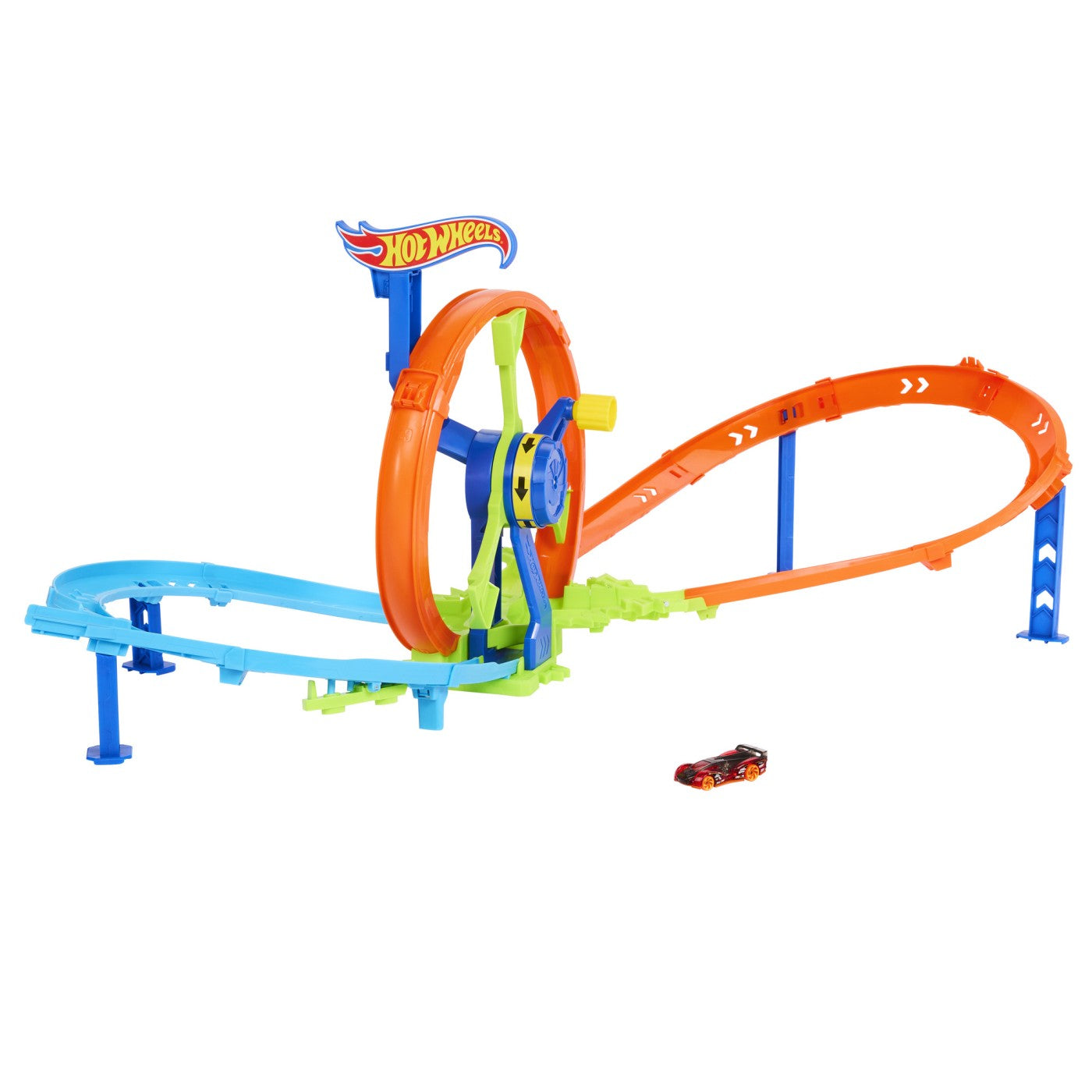 HOT WHEEL STUNT TRACKS CURSA LANSARE RAPIDA IN BUCLA Mattel - Imagine 2 [ps:d2baf0e9-9a43-4f38-8545-67dd6d20d8f2]