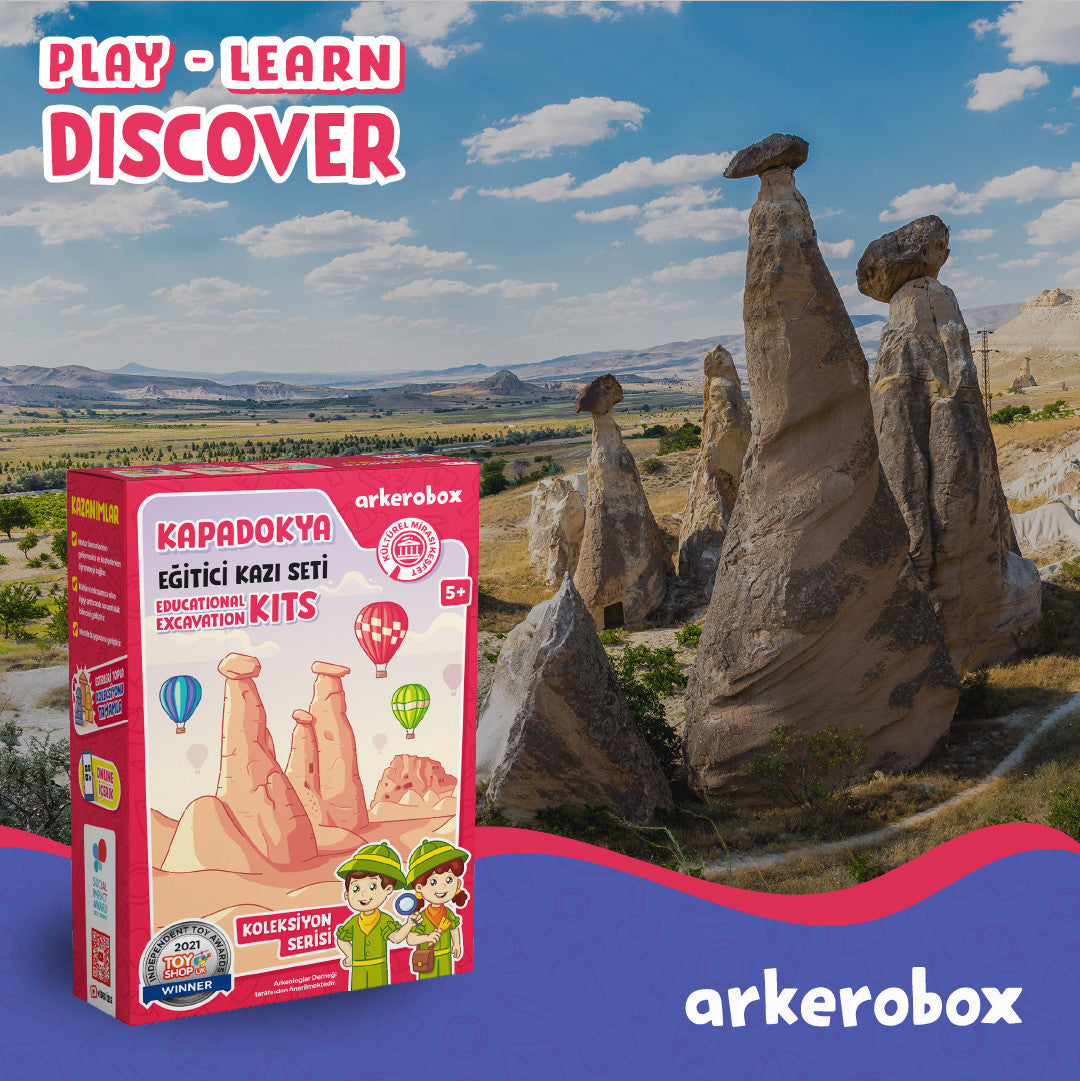 Arkerobox - Set arheologic educational si puzzle 3D, - Imagine 6 [ps:1f452b34-ddd1-4aa3-95b1-4044513b98be]