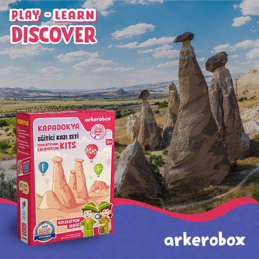 Arkerobox - Set arheologic educational si puzzle 3D, - Imagine 6 [ps:1f452b34-ddd1-4aa3-95b1-4044513b98be]
